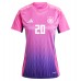 Maillot de foot Allemagne Benjamin Henrichs #20 Extérieur vêtements Femmes Europe 2024 Manches Courtes